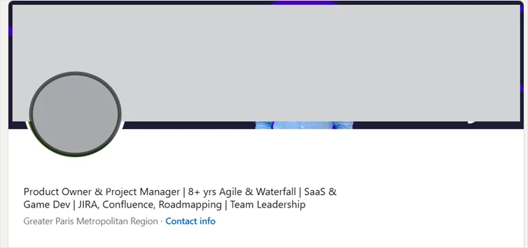 LinkedIn headline example 3