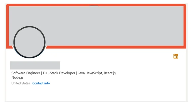 LinkedIn headline example 