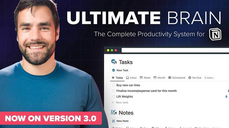 Thomas Frank Notion template