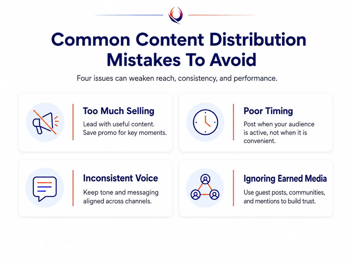 Common Content Distribution Mistakes To Avoid