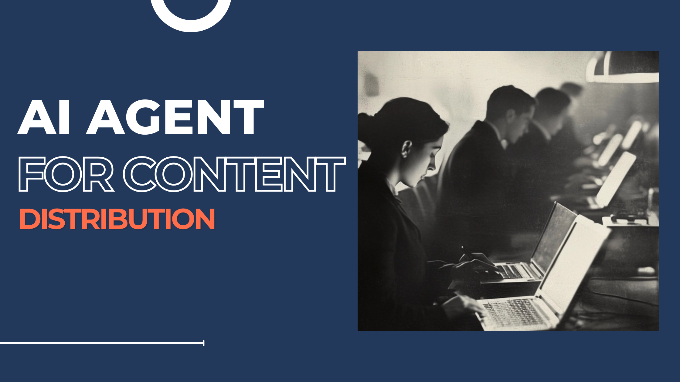 AI agent for content distribution