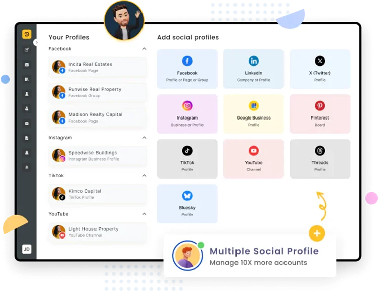 RecurPost home page