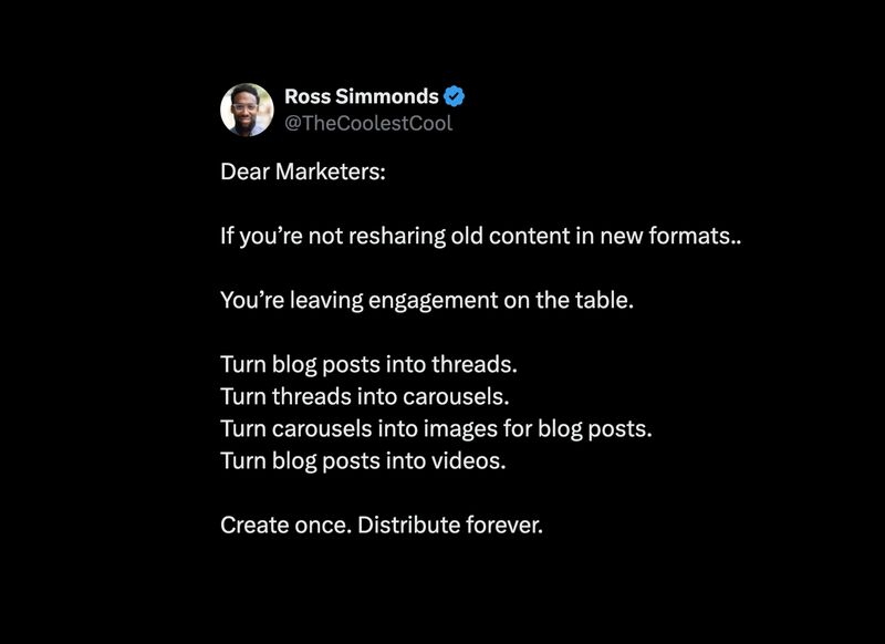 Ross Simmonds on content distribution