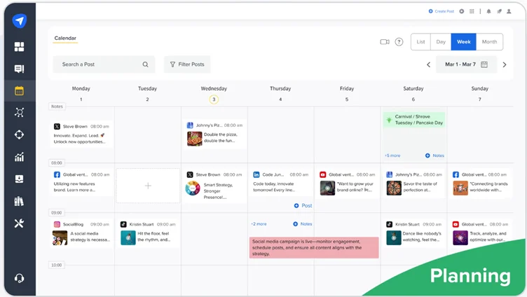 SocialPilot home page