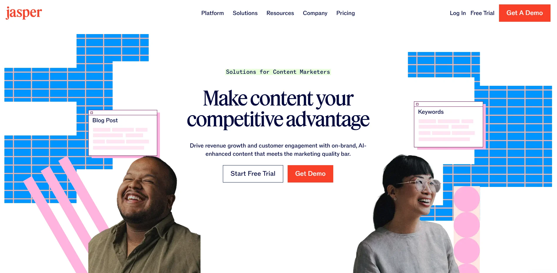 Jasper home page