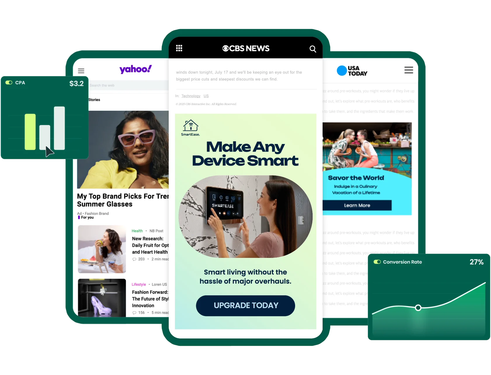 Taboola's paid ad management feature