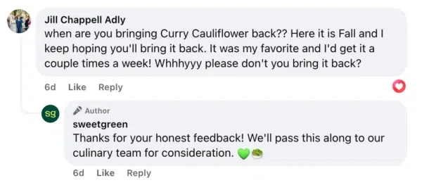 Importance of commenting thoughtfully as a brand on Facebook