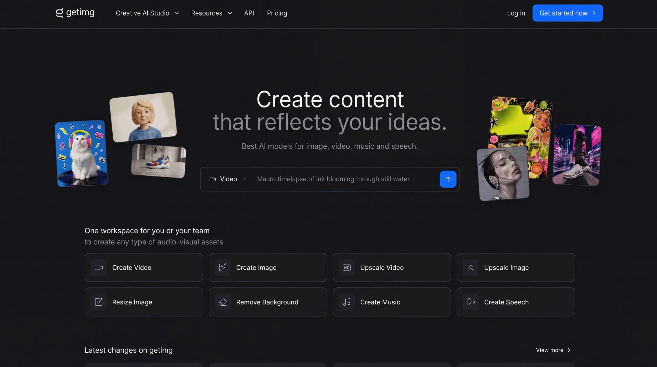getimg.ai homepage