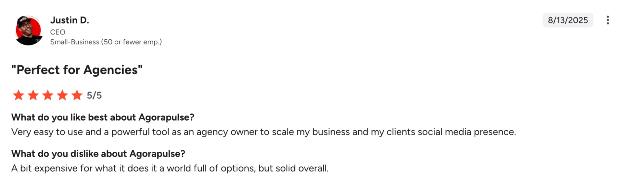 Agorapulse Perfect for agencies