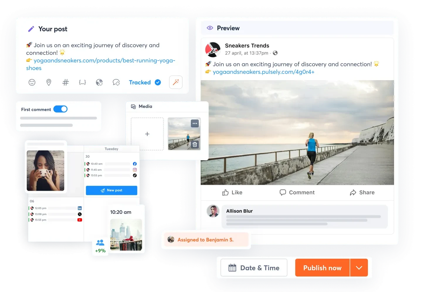 Agorapulse scheduling tool