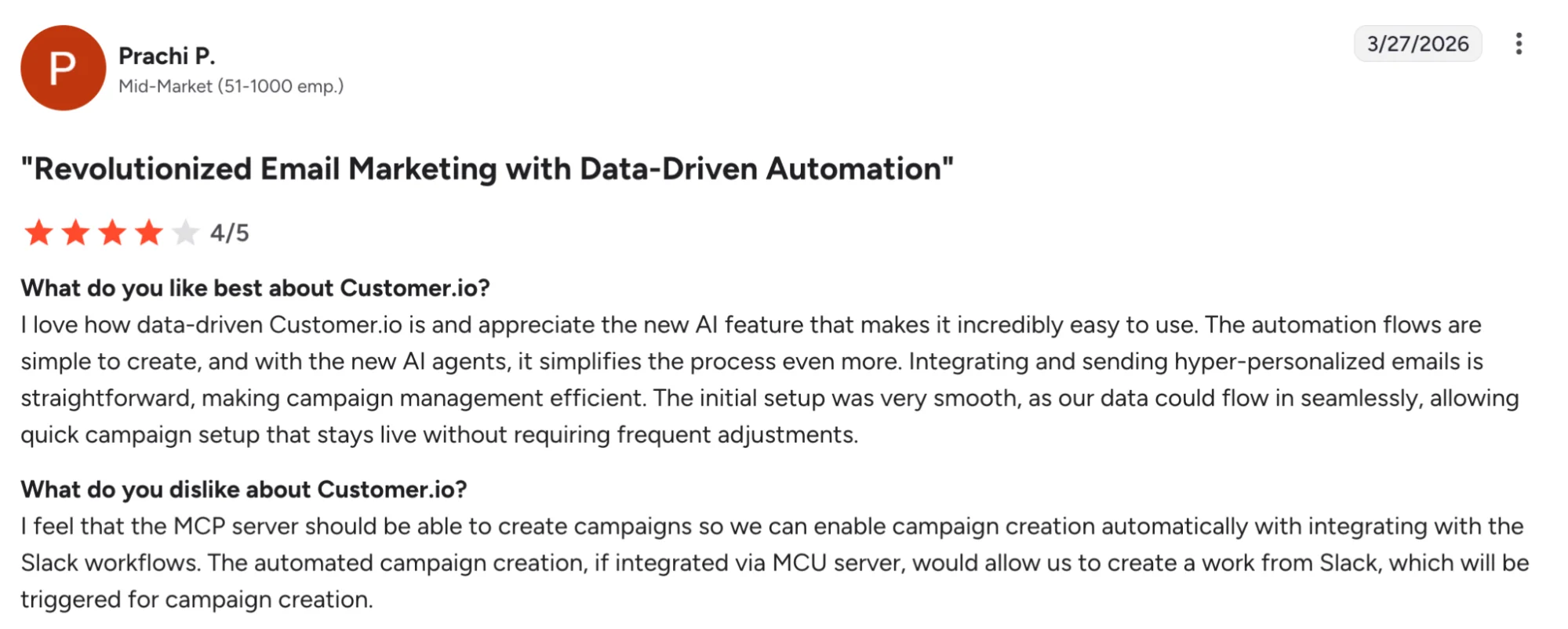 Customer.io - Revolutionized Email Marketing with Data-Driven Automation
