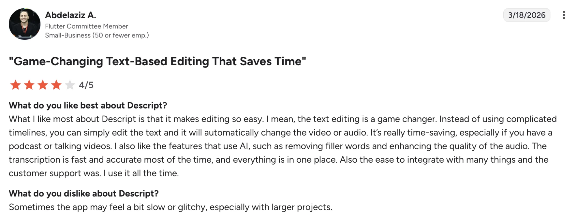 Descript - Game-Changing Text-Based Editing That Saves Time