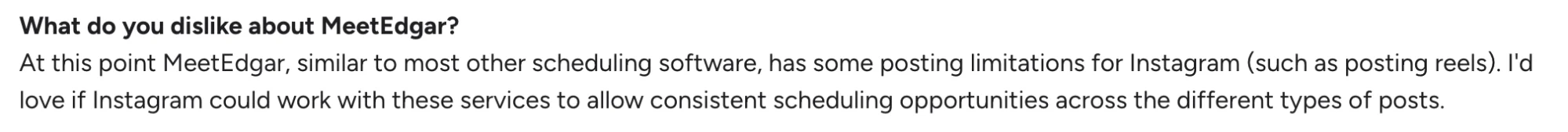 Meetedgar negative review