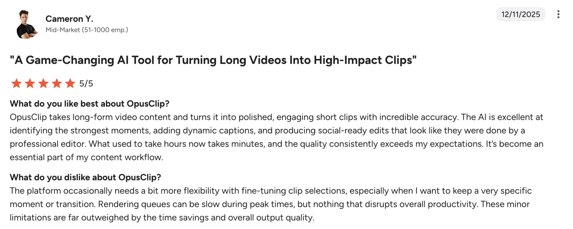 Opusclip - A Game-Changing AI Tool for Turning Long Videos Into High-Impact Clips