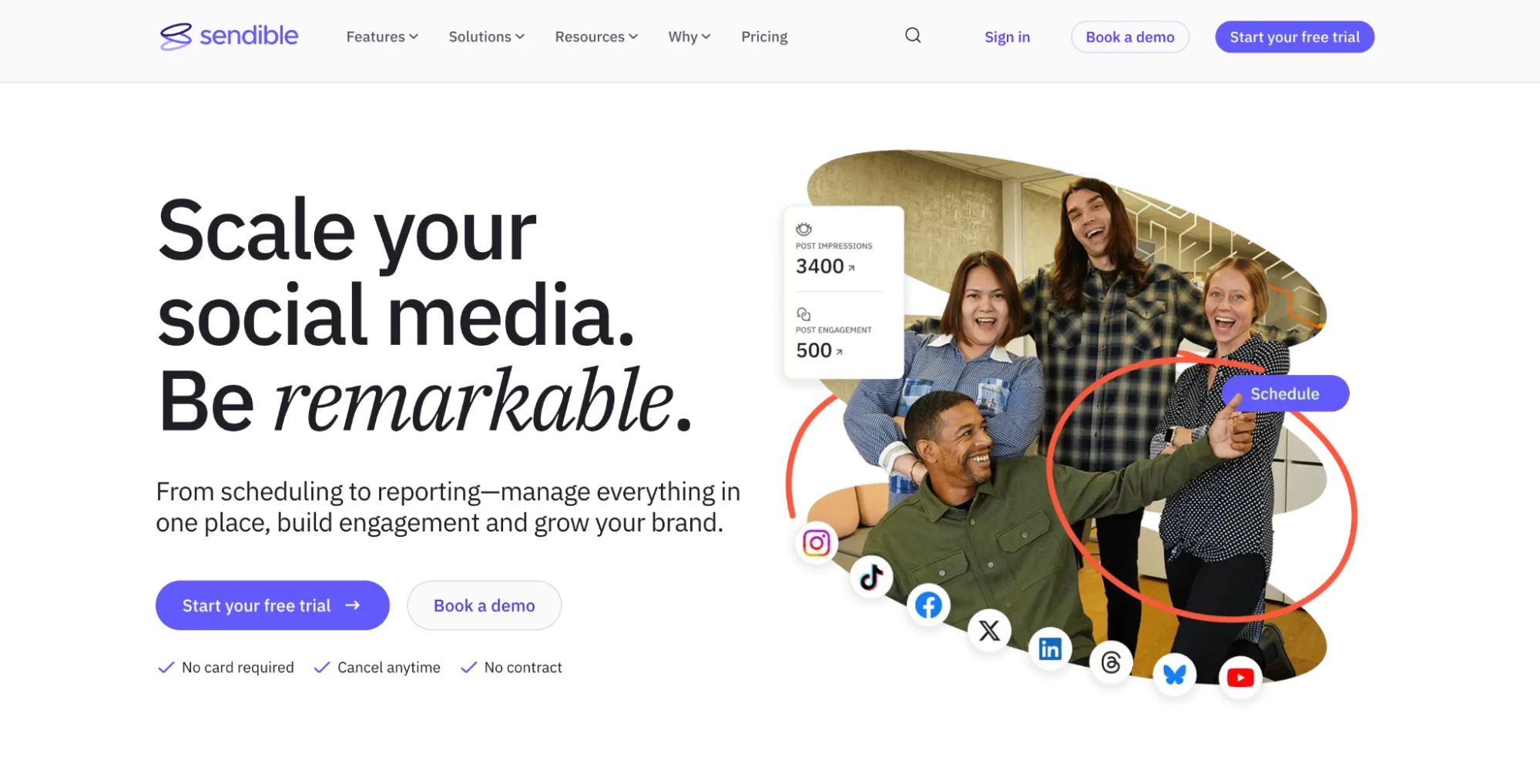 Sendible - Buffer alternative in 2026