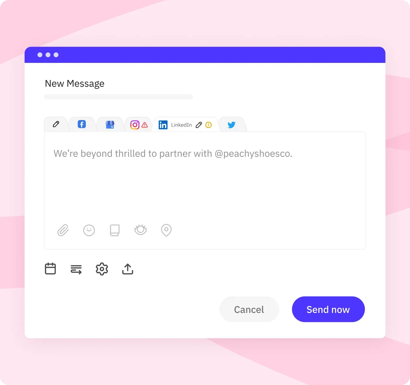 Sendible scheduling tool