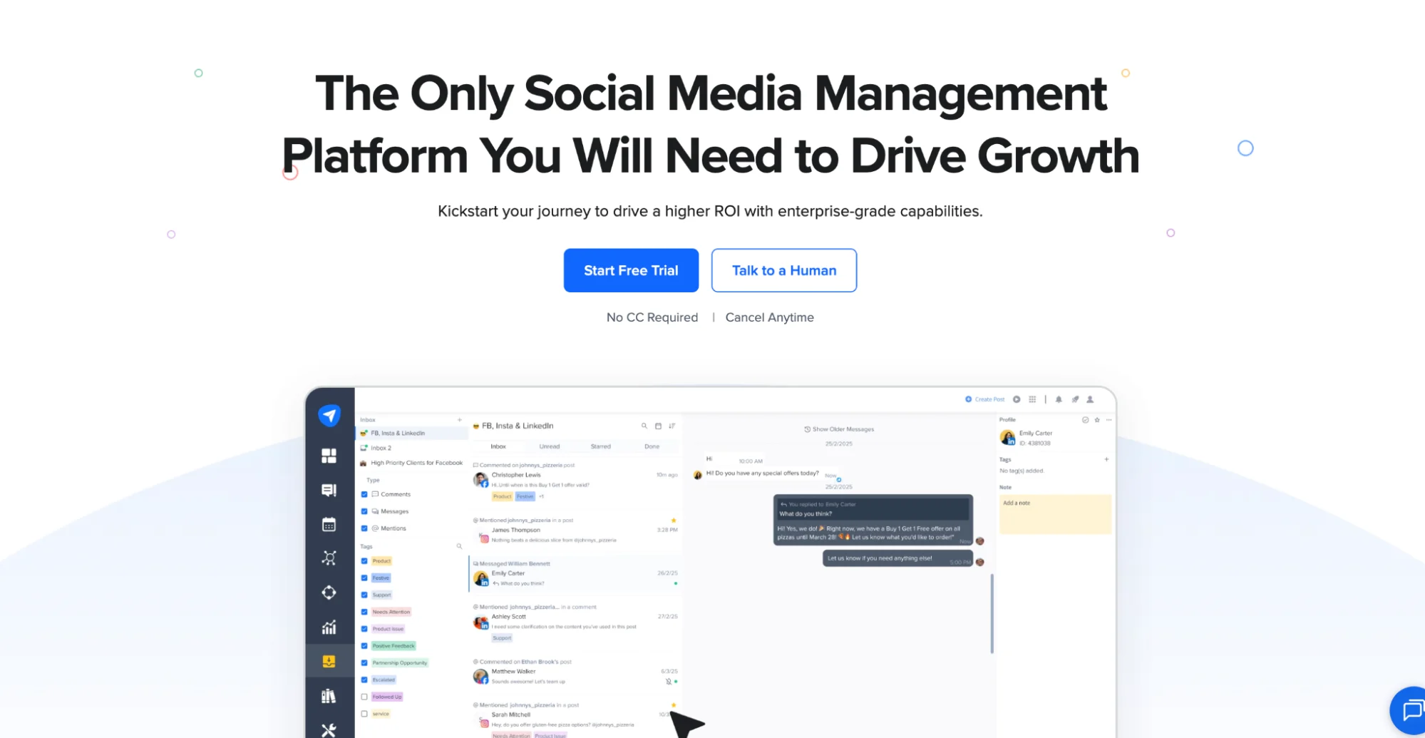 Social Pilot Homepage