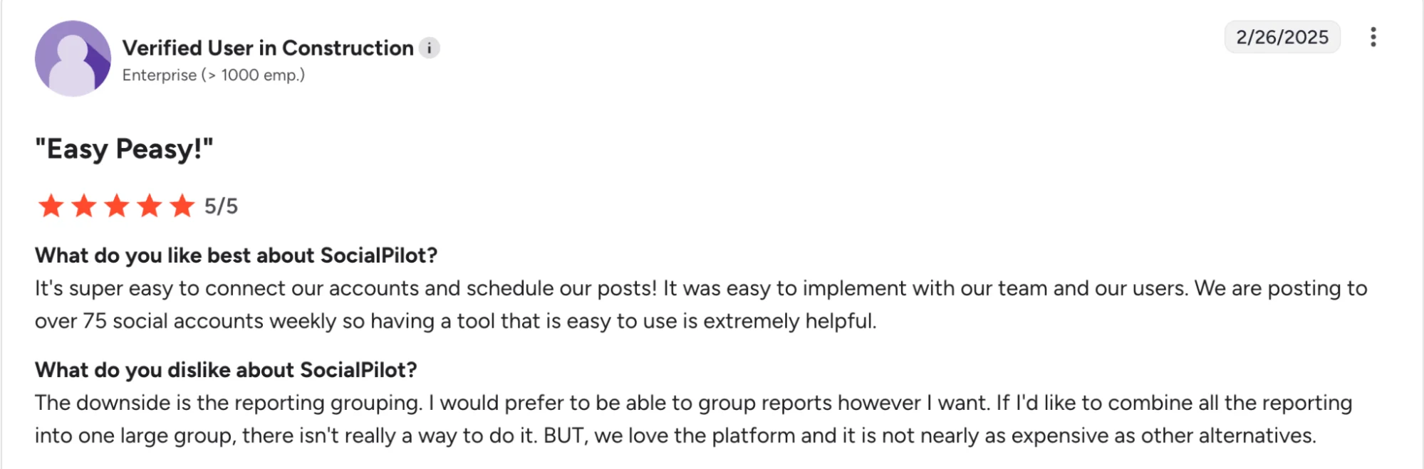 SocialPilot - Easy Peasy!