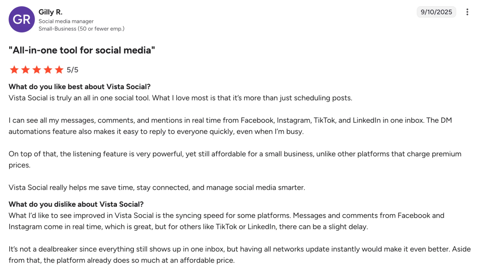 Vista Social: All-in-one for social media