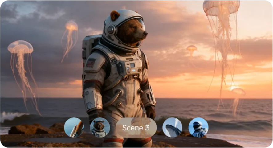 CapCut’s AI video generator and editor
