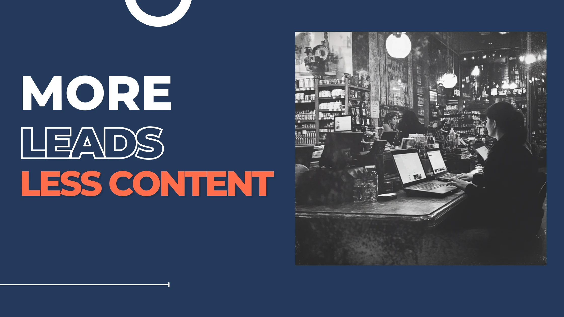 More leads Less Content