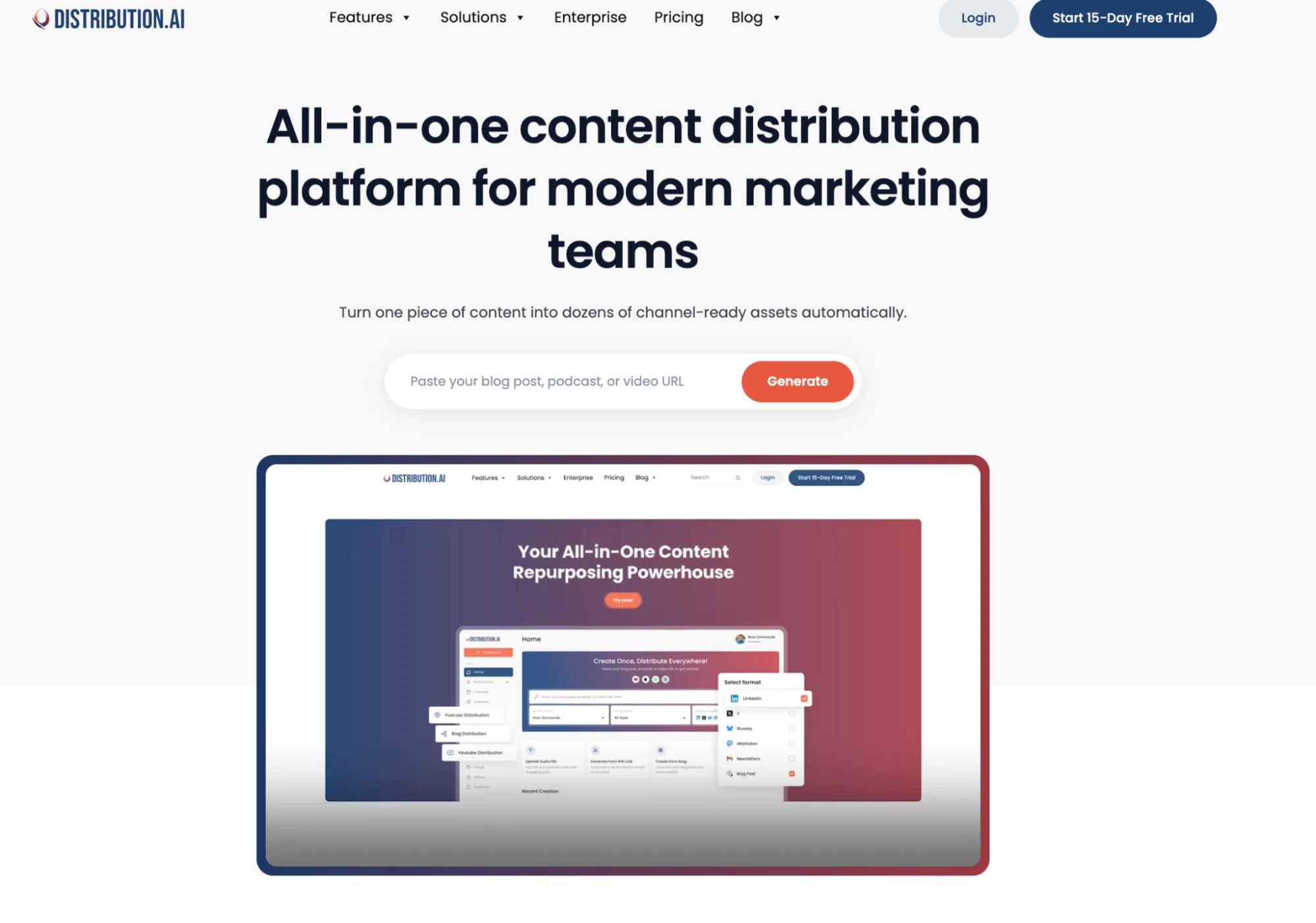 Distribution.ai home